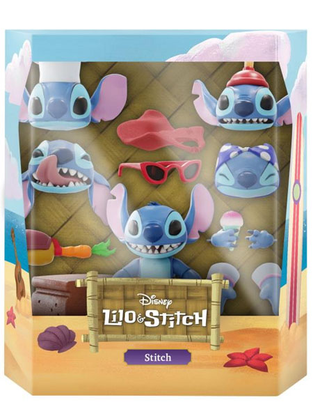 Super 7 Disney Lilo and Stitch Ultimates! Stitch 7 Inch Scale Action Figure